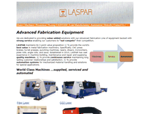 Tablet Screenshot of lasparlaser.com